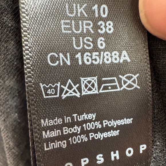 Topshop Ruched Mini Dress - Picture 9 of 10